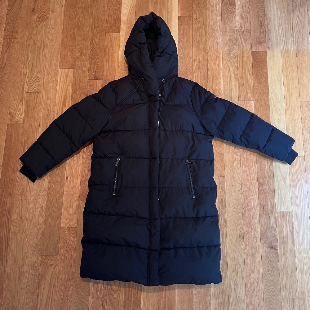 MICHAEL Michael Kors Black Puffer Coat